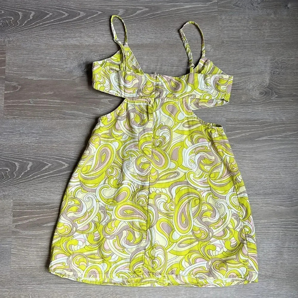 ASOS '60s Swirl Cutout Mini Sundress - Picture 10 of 13